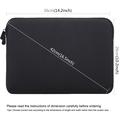 Haweel Shockproof Oxford MacBook/Laptop Sleeve - 15" - Musta