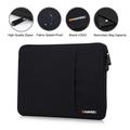 Haweel Shockproof Oxford MacBook/Laptop Sleeve - 15" - Musta