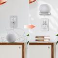 HomePod mini AhaStyle -seinäkiinnikkeet, 2 kpl, kaapelinhallinnalla - valkoinen