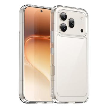 Honor 600/600 Pro Anti-Shock Hybridikotelo - Läpinäkyvä