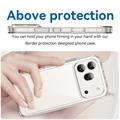Honor 600/600 Pro Anti-Shock Hybridikotelo - Läpinäkyvä