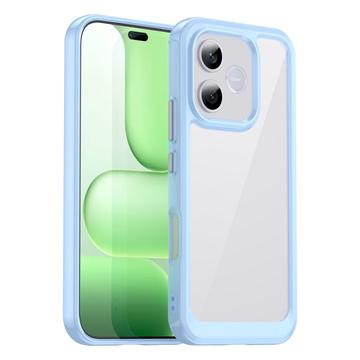 Honor 600 Lite Anti-Shock Hybridikotelo - Sininen