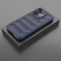 Honor 600 Lite Rugged TPU Suojakuori - Tummansininen