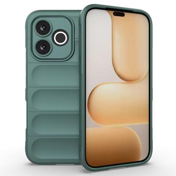 Honor 600 Lite Rugged TPU Suojakuori - Vihreä
