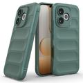 Honor 600 Lite Rugged TPU Suojakuori - Vihreä