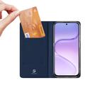Honor 600 Smart Dux Ducis Skin Pro Lompakkokotelo - sininen