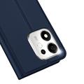 Honor 600 Smart Dux Ducis Skin Pro Lompakkokotelo - sininen