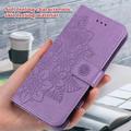 Honor 600 Smart Mandala -lompakkokotelo rannekkeella - violetti