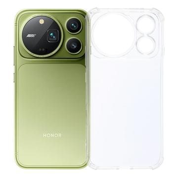 Honor Magic9 Pro Max Iskunkestävä silikonikotelo - Läpinäkyvä