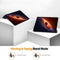Honor MagicPad 3 Pro 12.3/MagicPad 4 Tri-Fold Series Smart Folio -kotelo - tummansininen