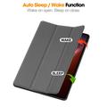Honor MagicPad 3 Pro 12.3/MagicPad 4 Tri-Fold Series Smart Folio -kotelo - harmaa