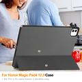 Honor MagicPad 3 Pro 12.3/MagicPad 4 Tri-Fold Series Smart Folio -kotelo - harmaa