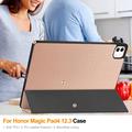 Honor MagicPad 3 Pro 12.3/MagicPad 4 Tri-Fold Series Smart Folio -kotelo - ruusukultainen