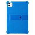 Honor MagicPad 4 Silikoni kotelo potkukiinnikkeellä - Sininen