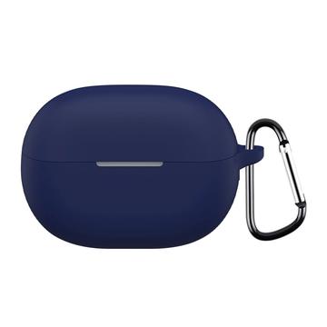 Huawei FreeBuds Pro 5 Silikonikotelo Karabiinilla - Tummansininen