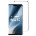 Huawei Mate 80 Täysi suoja Panssarilasi - 9H - musta reuna