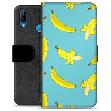 Huawei P20 Lite Premium Lompakkokotelo - Banaanit