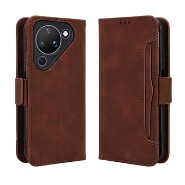Huawei Pura 90 -kortinhaltijan lompakkokotelo - ruskea