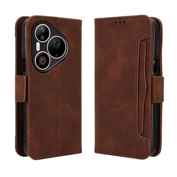 Huawei Pura 90 Pro Max -kortinhaltijan lompakkokotelo - ruskea