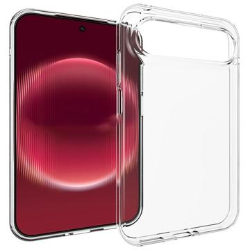 Huawei Pura X View Liukumaton TPU-kotelo - Läpinäkyvä