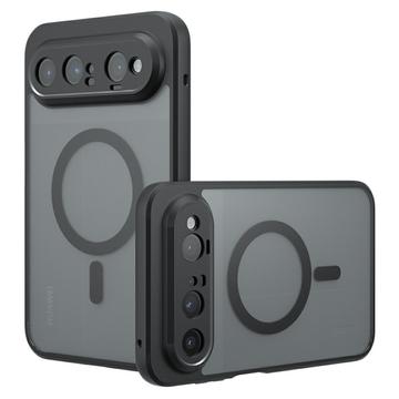 Huawei Pura X View UltraGuard Matte MagSafe Kotelo - Musta