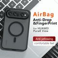 Huawei Pura X View UltraGuard Matte MagSafe Kotelo - Musta