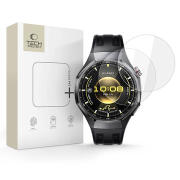 Huawei Watch GT 6 Pro/7 Pro Tech-Protect Glass Fit+ Panssarilasi - 46mm - 2 kpl. - Kirkas