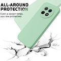 Huawei nova 14i Nestemäinen silikonikotelo käsihihnalla - vihreä