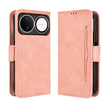 Huawei nova 16 -kortinhaltijan lompakkokotelo - vaaleanpunainen