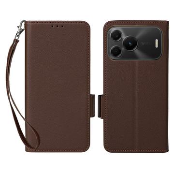 Huawei nova 16 SE Lompakkokotelo jalustalla - ruskea