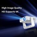 IMC880 kannettava miniprojektori, 4K-videodekoodaus - Android 14 - valkoinen