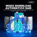 ISOFT IS-007 3-in-1 SAM-latausmoodin korjauskaapeli Samsung-laitteille