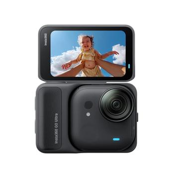 Insta360 GO Ultra Standard -paketti 4K-toimintakamera – musta