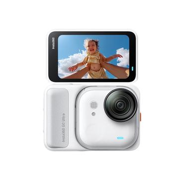 Insta360 GO Ultra Standard -paketti 4K-toimintakamera – valkoinen