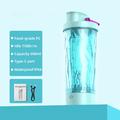 JBB-103 Sähköinen proteiinisekoitin / itsestään sekoittuva pullo 600ml - taivaansininen