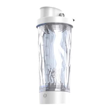 JBB-103 Sähköinen proteiinisekoitin / itsestään sekoittuva pullo 600ml - valkoinen
