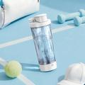 JBB-103 Sähköinen proteiinisekoitin / itsestään sekoittuva pullo 600ml - valkoinen