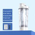 JBB-103 Sähköinen proteiinisekoitin / itsestään sekoittuva pullo 600ml - valkoinen