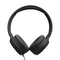 JBL Tune 520C USB-C -langalliset on-ear-kuulokkeet - musta