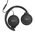 JBL Tune 520C USB-C -langalliset on-ear-kuulokkeet - musta