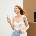 Jisulife Life8 Plus 3-in-1 -kannettava tuuletin, jossa on virtapankkitoiminto - vaaleanpunainen
