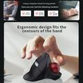Jomaa JOM255 Ergonominen langaton trackball-hiiri - musta