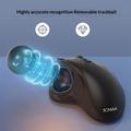 Jomaa JOM255 Ergonominen langaton trackball-hiiri - musta