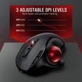 Jomaa JOM255 Ergonominen langaton trackball-hiiri - musta