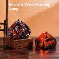 K06 LED-hiililamppu / puunpalava yövalo