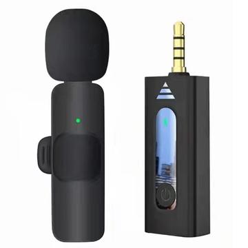 K35 langaton lavalier-mikrofoni 3.5mm:n vastaanottimella