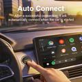 K6 Ultra1 2-in-1 langaton CarPlay/Android Auto -sovitin – Bluetooth 5.4, kaksikaistainen WiFi – hopea
