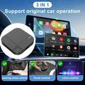 K712 langaton CarPlay/Android Auto -sovitin – 2+16 Gt, Bluetooth 5.3, kaksikaistainen WiFi – musta