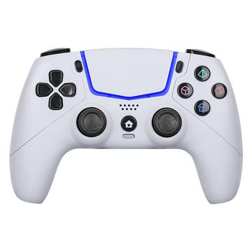 KP5-langallinen peliohjain Sony PlayStation 5:lle ja PC:lle - valkoinen