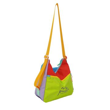 Kamapolo 22602 Dopamine Color Block -olkalaukku - keltainen / värikäs